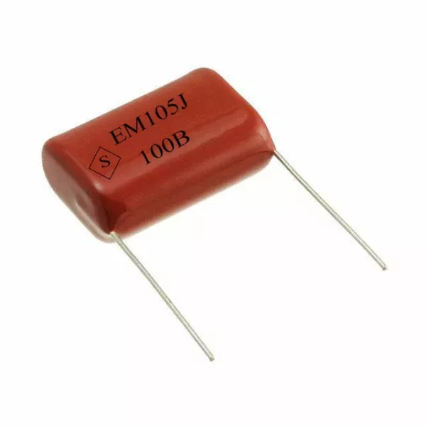 خازن 105 میکرو 100ولت پلی استر