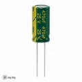 خازن 470 میکروفاراد 25 ولت جیکو سبز (LOW ESR)
