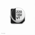 خازن 220 میکروفاراد 16 ولت smd