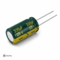 خازن 330 میکروفاراد 25 ولت سبز JWCO