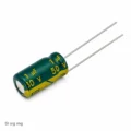 خازن 1 میکروفاراد 50 ولت جیکو سبز (LOW ESR)