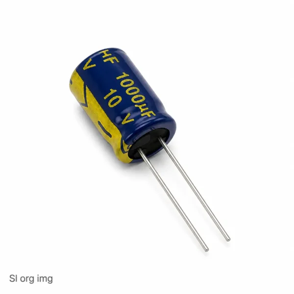 خازن 1000 میکروفاراد 10 ولت جیکو آبی HGN (LOW ESR)