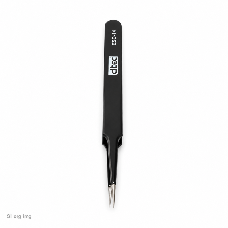 پنس آنتی استاتیک DTEC مدلESD-14 مخصوص تعمییرات الکترونیک