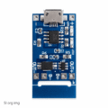 ماژول شارژر باتری لیتیومی TP4056 Micro Usb 1A همراه با مدار حفاظت