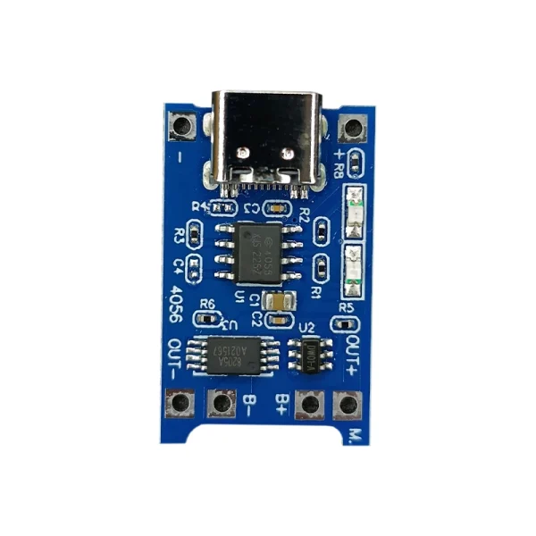 ماژول شارژر باطری لیتیومی TP4056 TYPE-C 1A