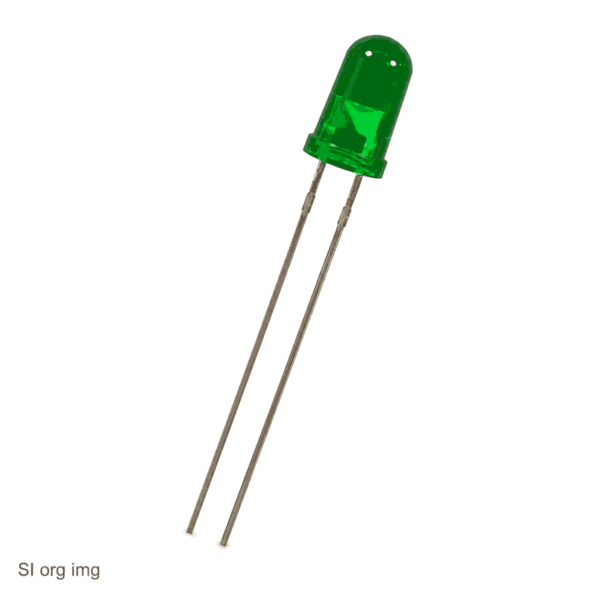 ال ای دی سبز 5mm مات