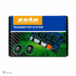 گیرنده ریموتی چهار کانال zetta 433MHZ با دو ریموت